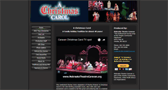 Desktop Screenshot of christmascarolontour.com